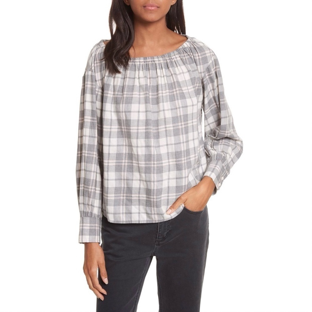 La Vie Rebecca Taylor Peasant Blouse